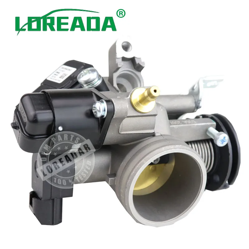 LOREADA Mechanical Throttle Body For CHERY QQ UAES 1.0L/1.3L Engine Wuling Motors WULING 6360 HAFEI 1.0L 1.3L 462 Delphi System