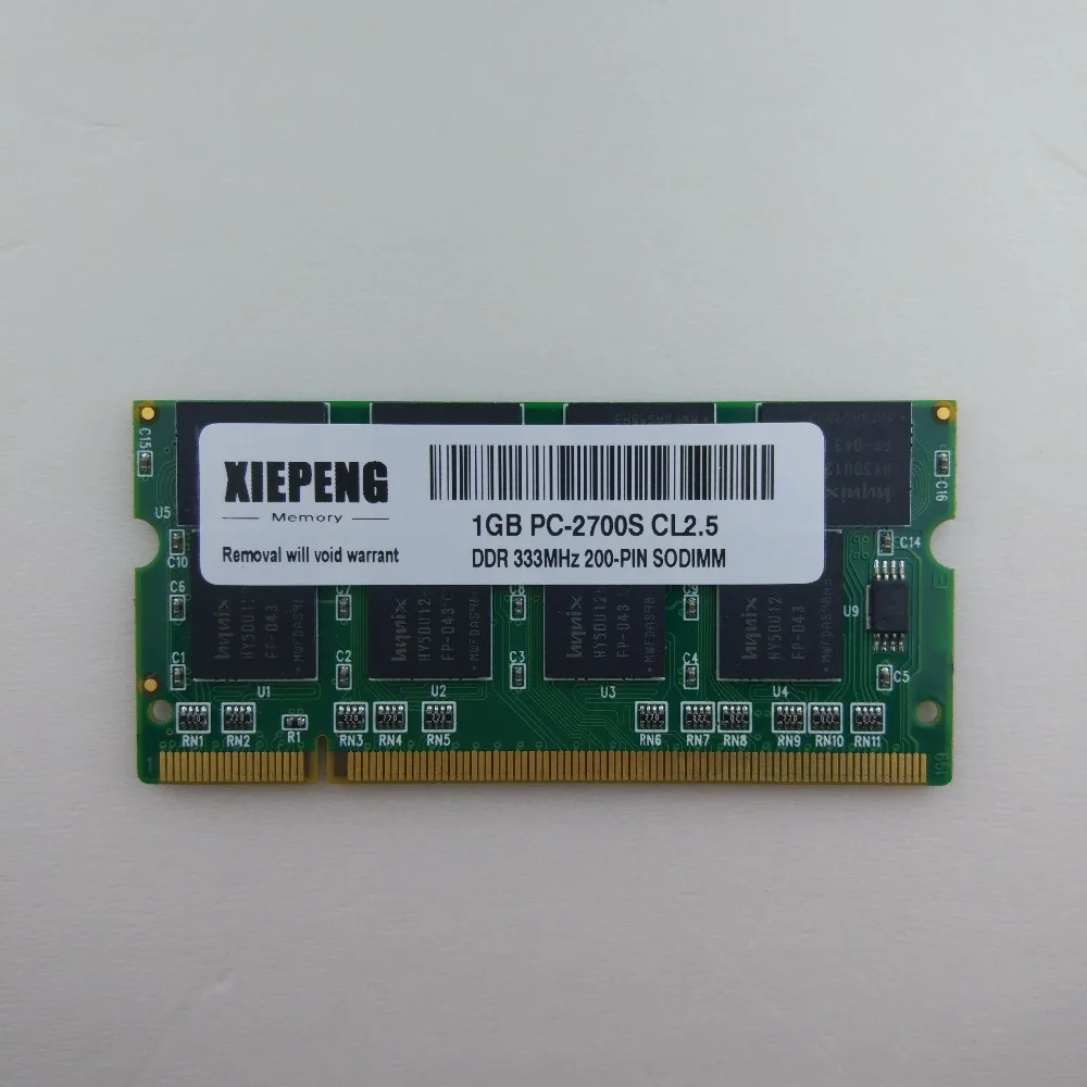 RAM 1GB DDR 333 PC2700S RAM 512MB DDR-333MHz Notebook Memory for PowerBook5,5 PowerBook5,6 PowerBook 5,7 M9676LL M9677L M9689LL