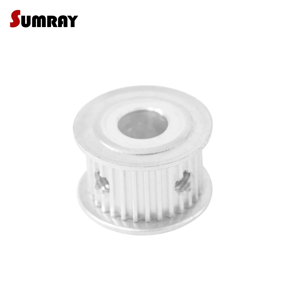 MXL 30T Transmission Pulley 5/6/6.35/7/8/10mm Inner Bore  7/11mm Width Toothed Pulley Wheel for CNC Machine