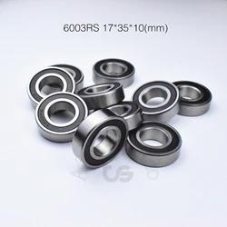 6003RS chrome steel Bearing 1pcs  rubber Sealed 17*35*10(mm)