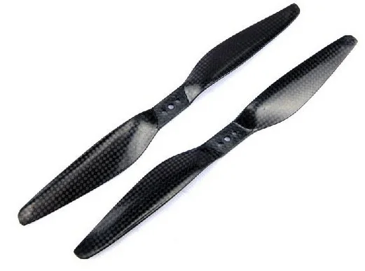 

Free Shipping TOMO Series 18x 5.5 inch 3K Carbon High Efficiency Propeller Set 1855 (one CW, one CCW) for RC Multicopter