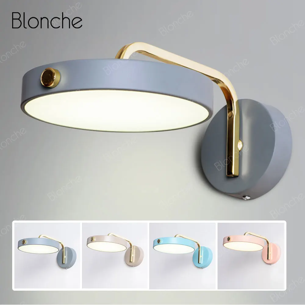 

Nordic LED Wall Lamp Modern Wall Light Sconce for Living Room Study Corridor Lighting Fixtures Bedroom Eye Protection Luminaire