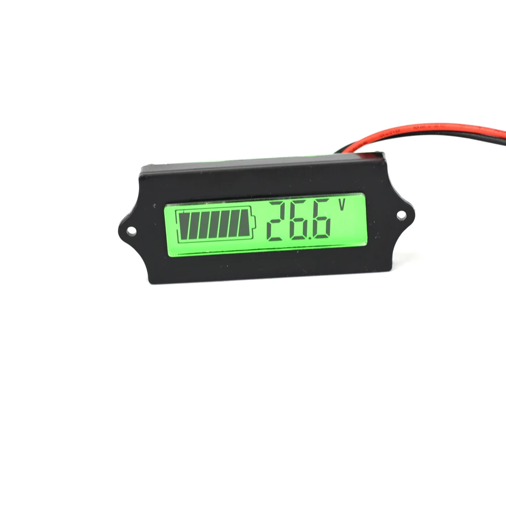 LCD Lithium iron phosphate Battery LiFePO4 Acid Lead Lithium Battery Capacity Indicator Digital Voltmeter Tester 12V  dropship