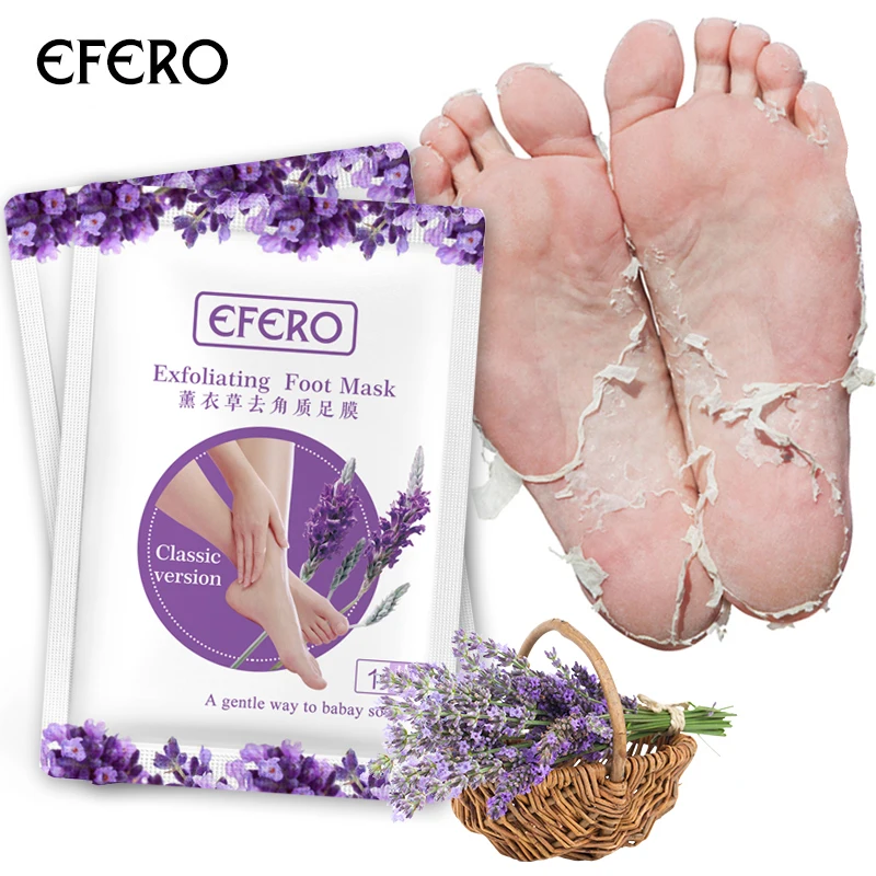 1 Pair Baby Feet Exfoliating Foot Mask Skin Peeling Dead Skin Feet Mask Socks Soak Socks for Pedicure Socks Foot Cream for Heels