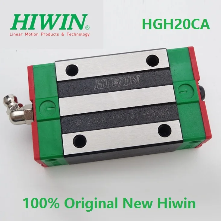 2pcs Hiwin rail HGR20 -L 1700MM + 4pcs HGH20CA  narrow blocks