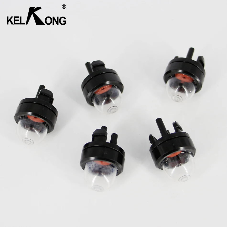 KELKONG 5*Carburetor Primer Bulbs Fuel Pump OEM for Chainsaws Blowers Trimmer Homelite Echo Ryobi Poulan Parts