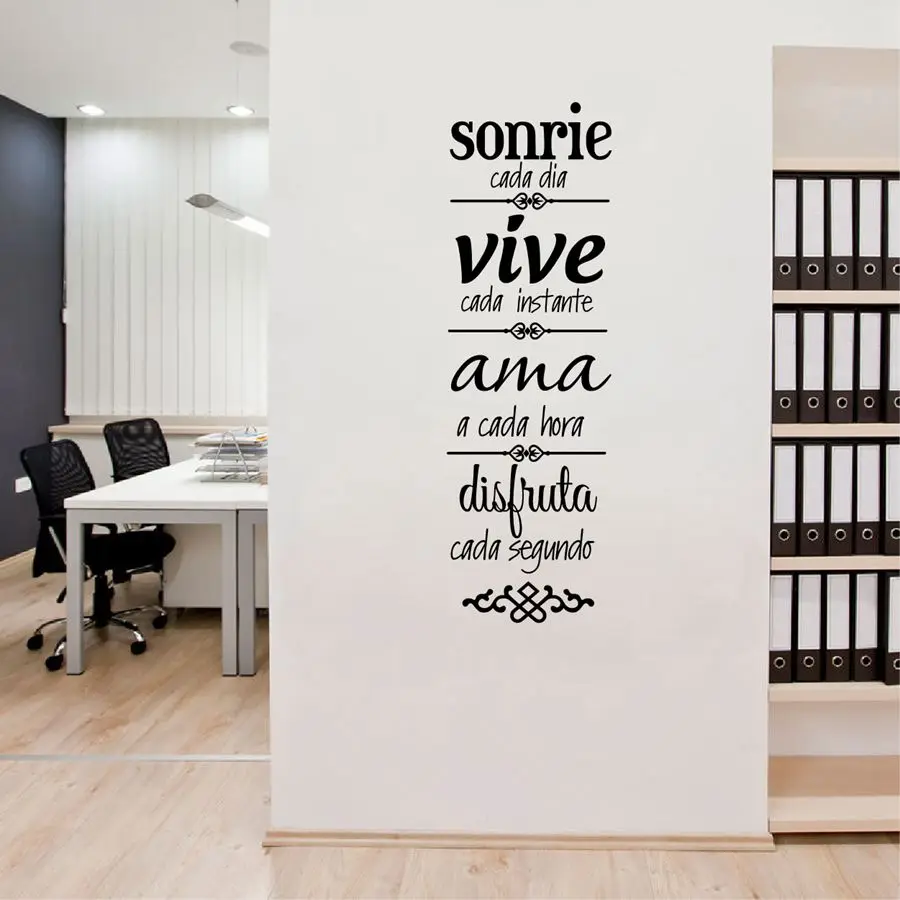 Spanish house rules Vinyl Wall Sticker Decals Home Decoration  , Spanish Version NORMAS DE CASA Vinilos Decorativos Decals