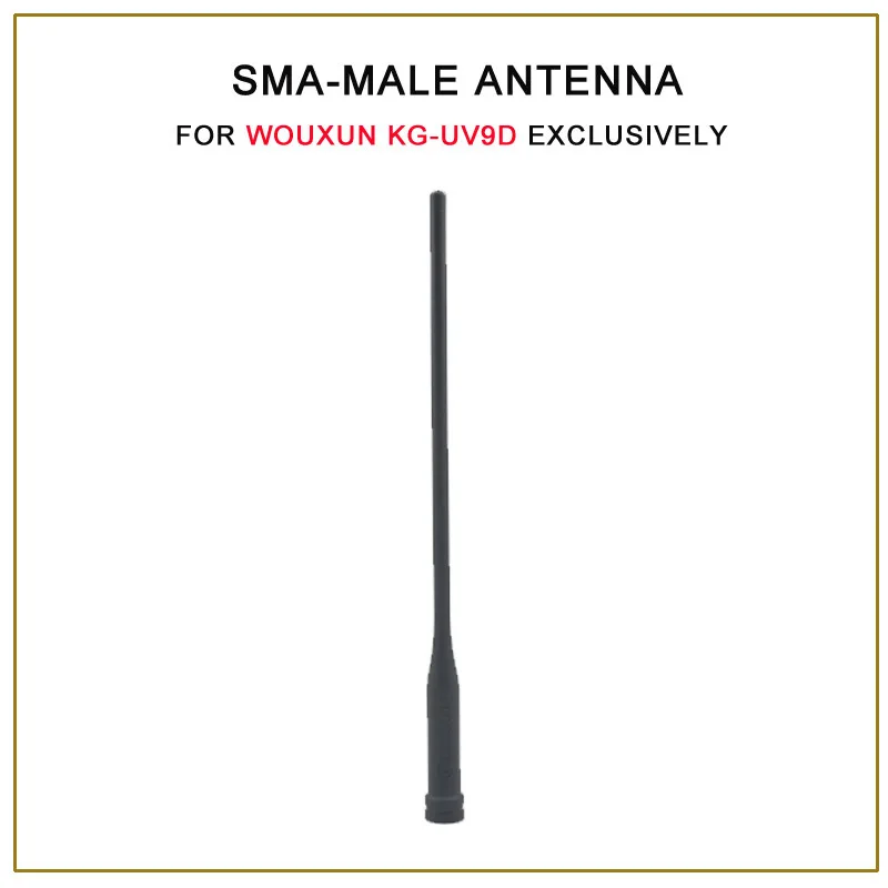 Original SMA-Male 144/430MHz Dual Band Antenna for WOUXUN KG-UV9D Exclusively