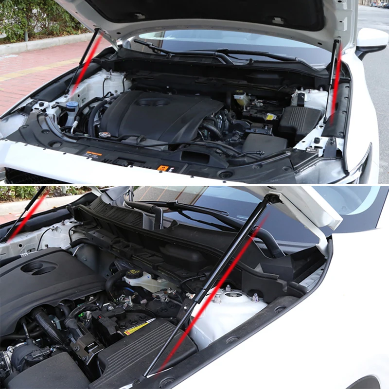 For Mazda CX-5 CX5 KF 2017 -2023 Front Bonnet Hood Lift Support Engine Cover Hydraulic Gas Spring Strut Rod Car Accessories