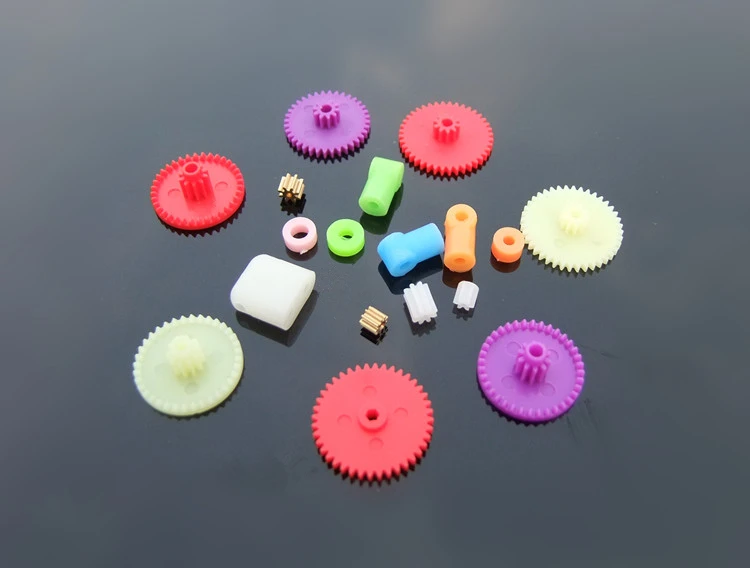 18pcs in a pack K878b 0.4 Module Gears and Parts Suit Colorful DIY Model Making Parts Package Sale at a Loss Brazil Italy