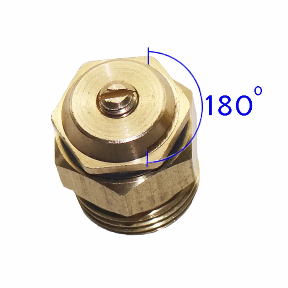 180° Brass Refraction Nozzle 1/2