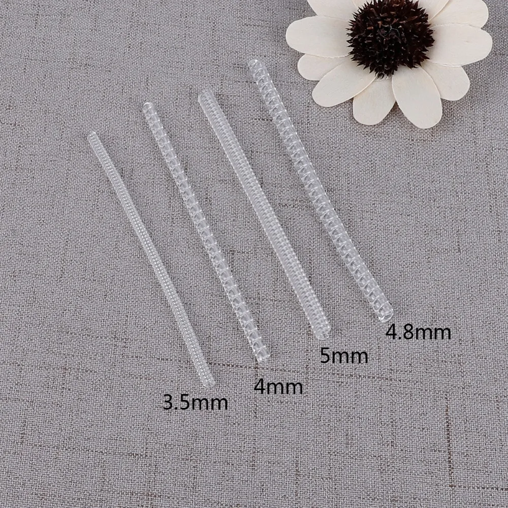 4pcs Vintage Spiral Based Ring Size Adjuster Shell hard Guard Tightener Reducer Resizing Tools Jewelry Parts