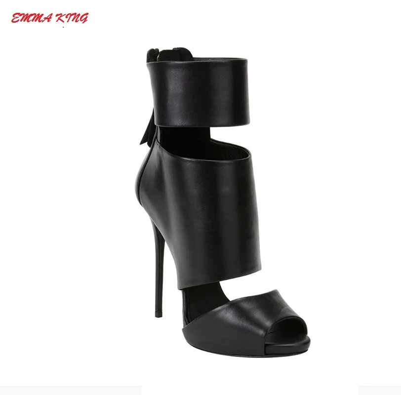 

Новые модные летние сандалии-гладиаторы, черные женские туфли-лодочки на высоком каблуке, женские пикантные свадебные туфли с открытым носком, женские вечерние туфли на каблуке Stilletos