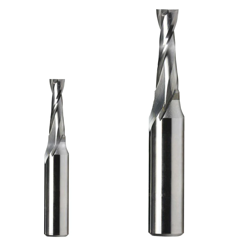 1pc 1/2*5*25 TCT CNC Engraving Tungsten steel tools milling cutter 2 Flute Spiral wooden cutter cutter 1/2 shank