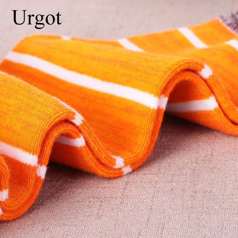 Urgot 5 Pairs Mens Sokken Grote Grote Plus Size 45,46,47,48 Crew Lange Buis Sokken Lente Herfst Katoen Verdikking Mannelijke Gelukkig Sokken