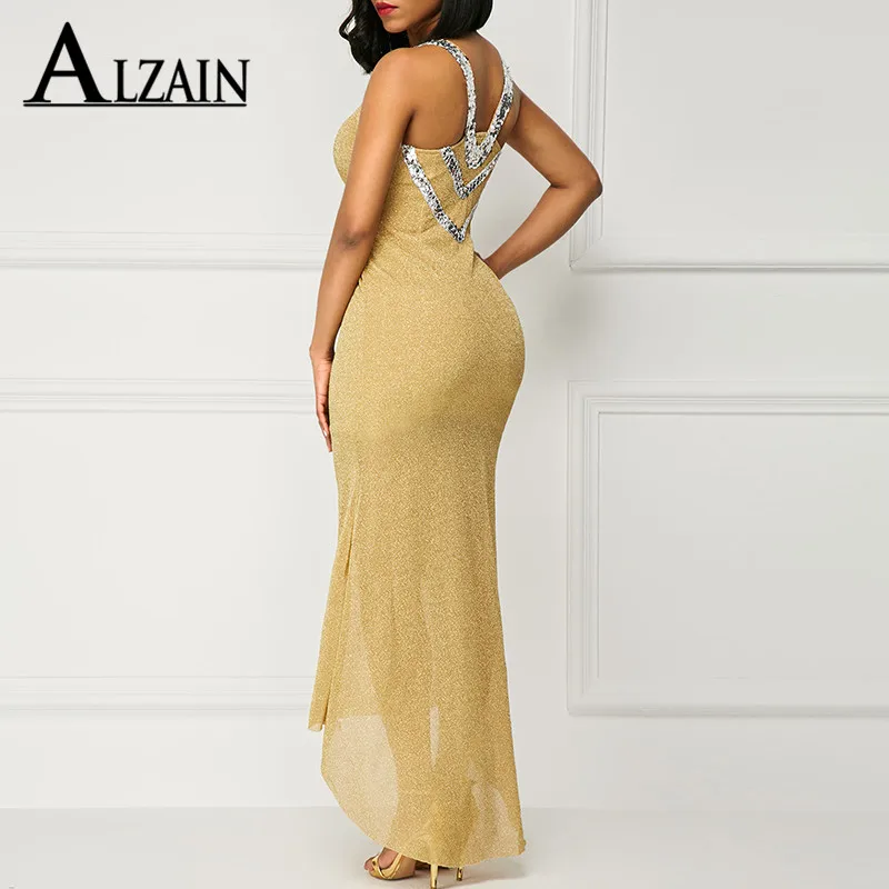 Sukienka cekinowa damska Elegancka formalna suknia ślubna Vestido Sexy Wieczorowa Sukienka na Bal Studniówkowy Długa Maxi