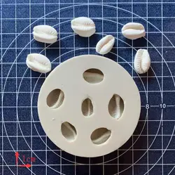 Silicone Mold sea mini shell silicone mold mould sugar craft fondant cake decorating animal mould baking tool