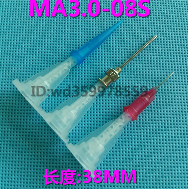 1000PCS/LOT Epoxy Resin Static Mixer MA3.0-8S Bayonet Mixing Nozzles for Duo Pack Epoxies