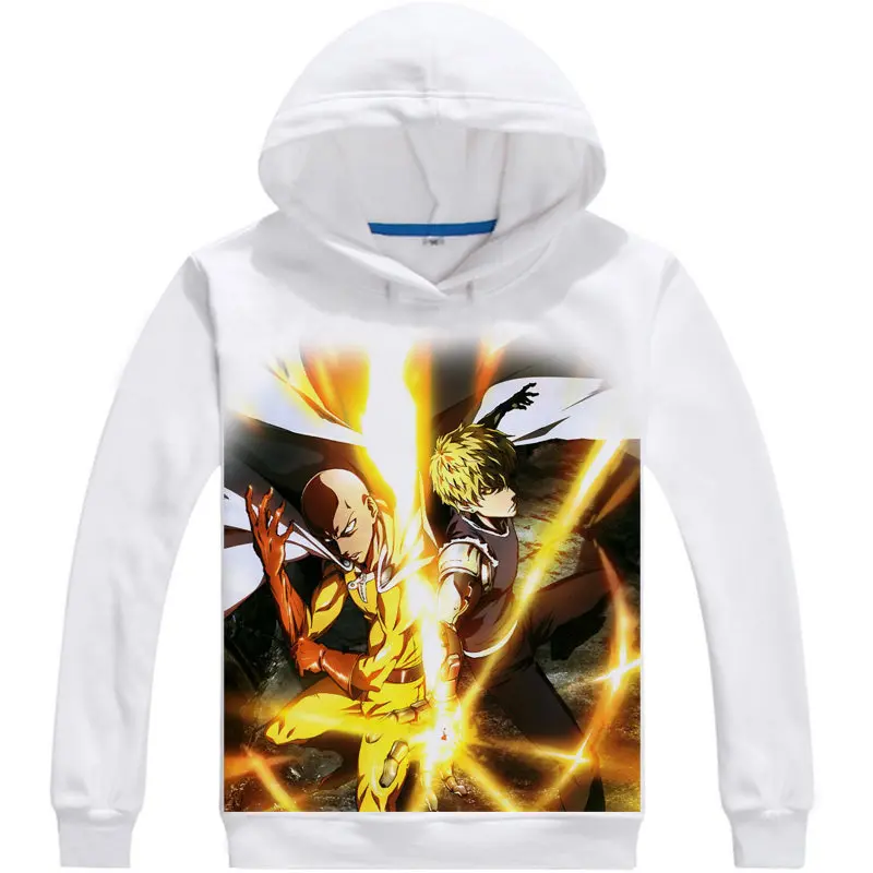 One-Punch Man Wanpanman Hoodie Anime Saitama Caped Baldy Cosplay O-nack Sweatshirt Cute Sweatshirts Japanese Cartoon Fans