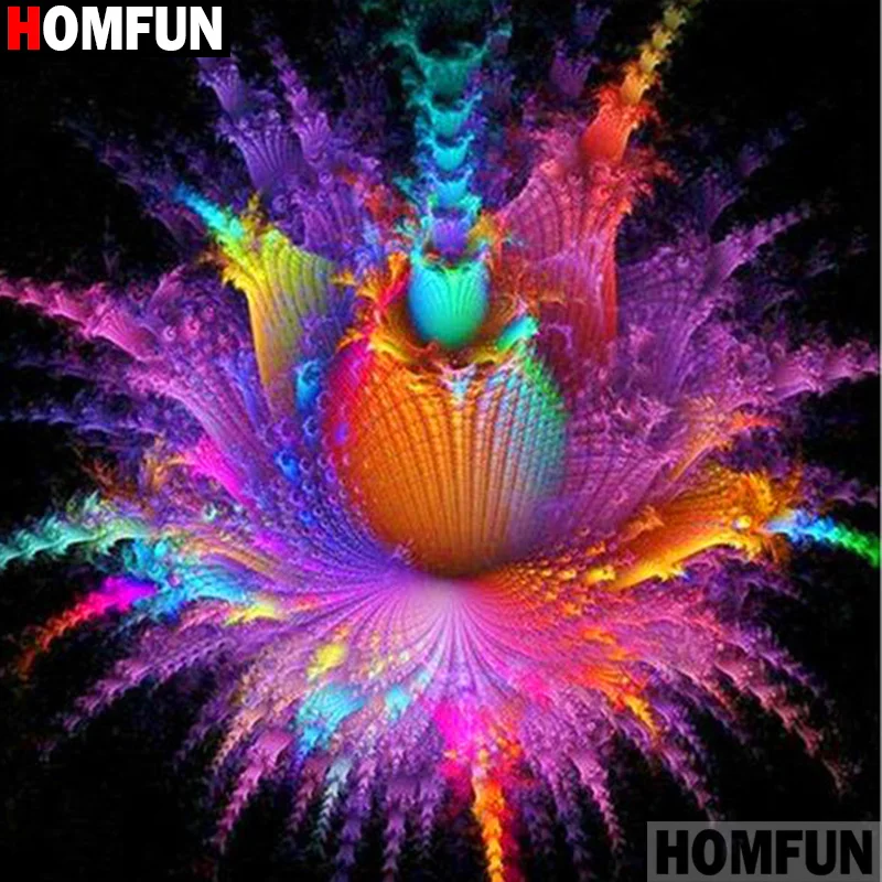 Homfun Full Square/Round Drill 5D DIY Diamond Painting 