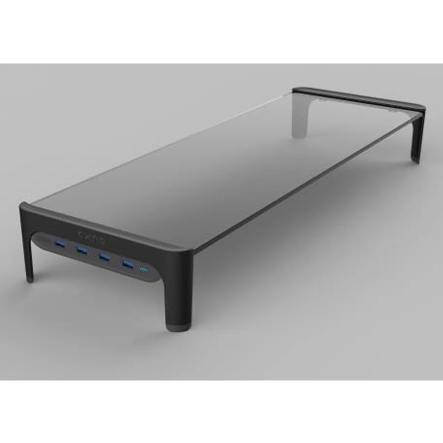 Imagem -02 - Riser-monitor de Mesa para Notebook Suporte Barra de Espaço Antiderrapante Portas Usb Transmissão de Dados e Carregamento Rápido 501l
