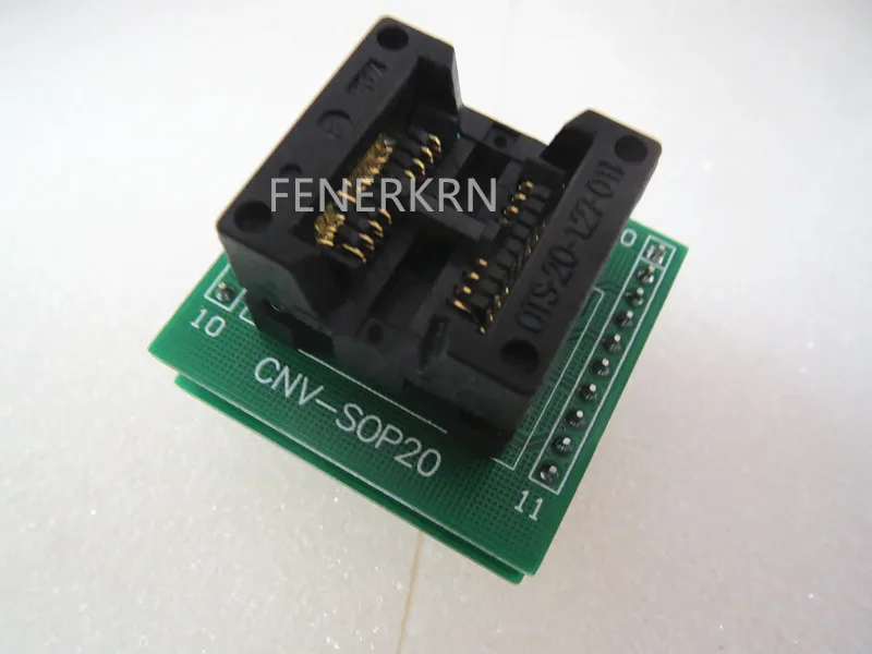 Opentop SOP8 SOIC8 OTS-(16)20-1.27-01 IC Burning seat Adapter testing seat Test Socket test bench  in the stock