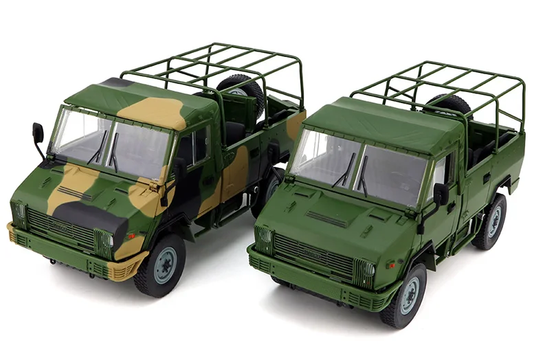 

Mens Alloy Model 1:24 Scale China IVECO NJ2046 Cross-country Military Truck Vehicles DieCast Toy Model Collection Decoration