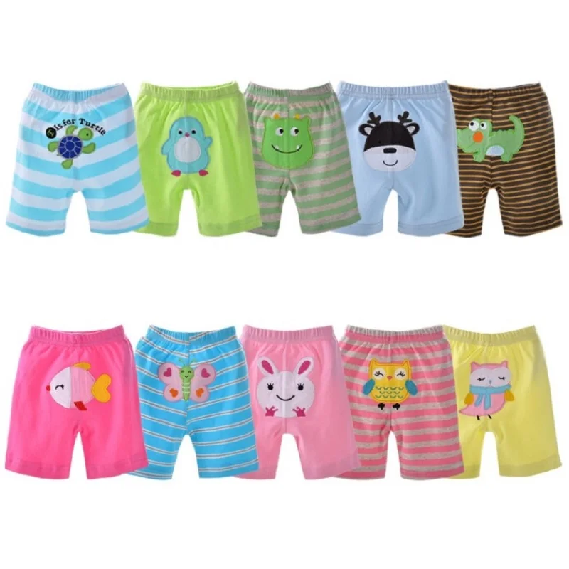 2021 Baby Pants 5-pack Shorts for boys underpants girls Short Pant baby girls leggings baby clothing girl clothes