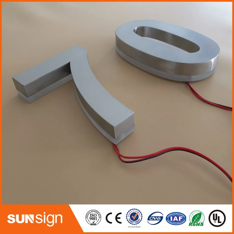 H 25Cm Custom Solar Appartement Nummer Licht Huis Nummer