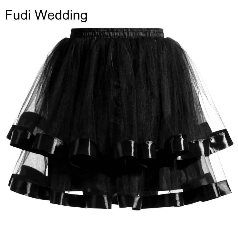 2018 Nova Primavera Verão Mulheres Curto Mini Saia Da Menina Para O Casamento Nupcial Da Dama de Honra Tulle Saia de Tule Tutu Lolita Sa