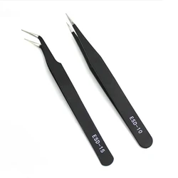 12 centimetri Unghie Artistiche In Acciaio Gel Pick Strumenti Strass Gemma Decorazione Pinzette Per Ciglia Nere Anti-statico FAI DA TE clip a mano Strumenti di Gioielli