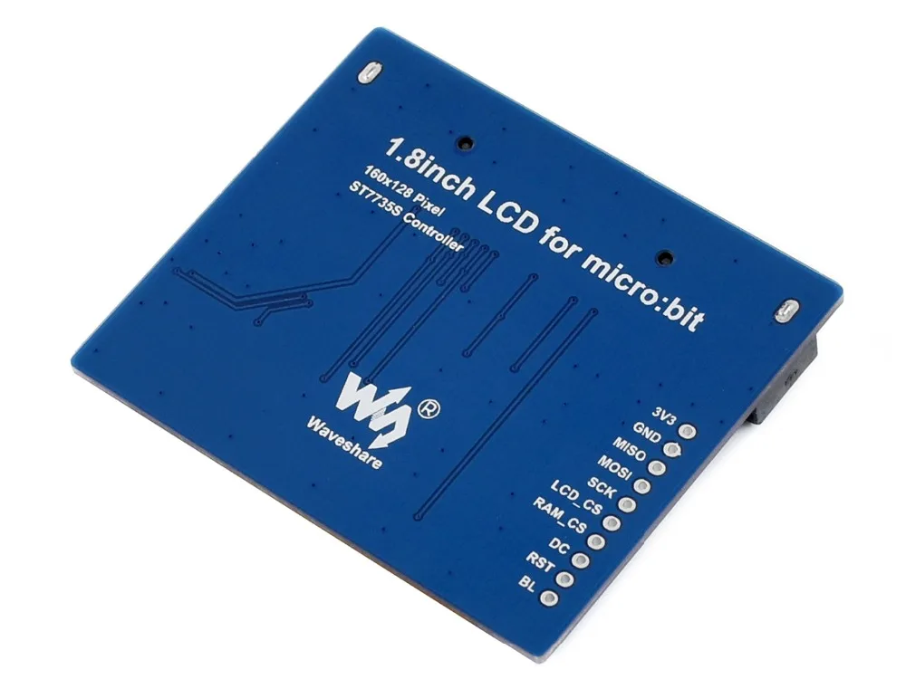 1.8inch Colorful Display Module for BBC Micro:bit 160x128 Pixels 65K Colors ST7735S Driver SPI interface