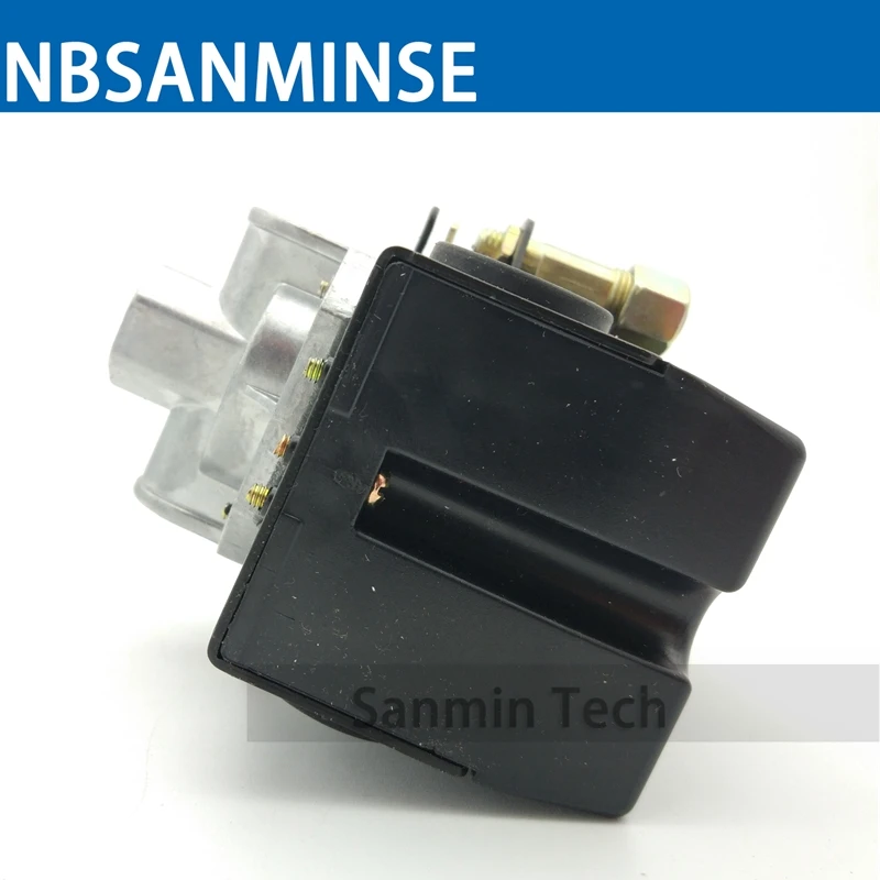 SMF 10 1/4 G NPT Air Compressor Pressure Switch For Easy Mounting Of Valve And Gauges Air Pressure Switch NBSANMINSE