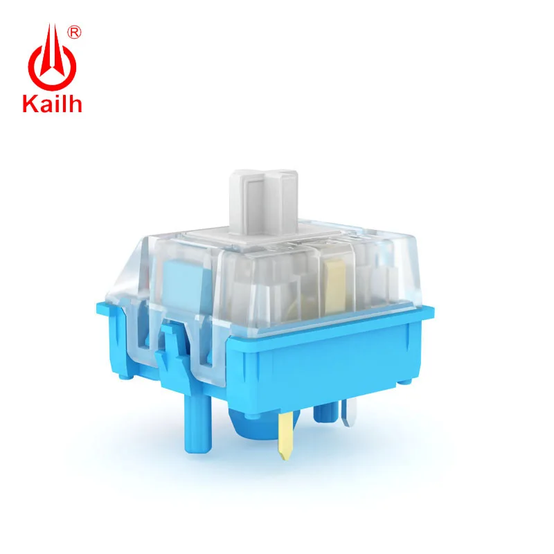 Kailh Mid-height Mechanical Switch for gaming,linear type,red/blue/brown base,12.2X12.2X11.2mm,50 million cycles
