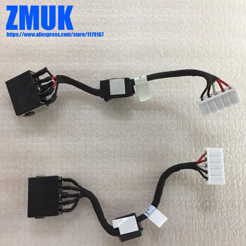 New Original DC-IN Power Jack w/ Cable For Lenovo Y700 Y700-15ACZ Y700-15ISK Series,P/N 5C10K25519 DC30100PM00