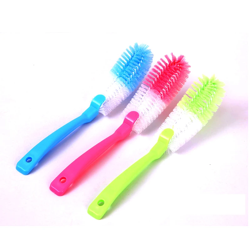 Strong decontamination kitchen bottle brush long handle design of cleaning Cup brush brush Cup hair brush for mail