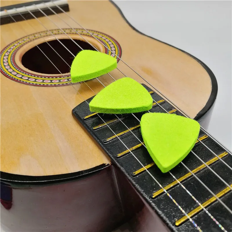 Wool Felt Guitar Picks, E-packet Plectrum, 3mm Gauge, Free Shipping