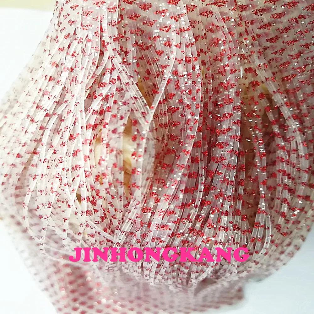 

Fishing Lure Silicone Skirt Layers,Silicone Skirt Material for Tackle Craft, DIY Spinner, Rubber Jigs, Buzzbait- 66