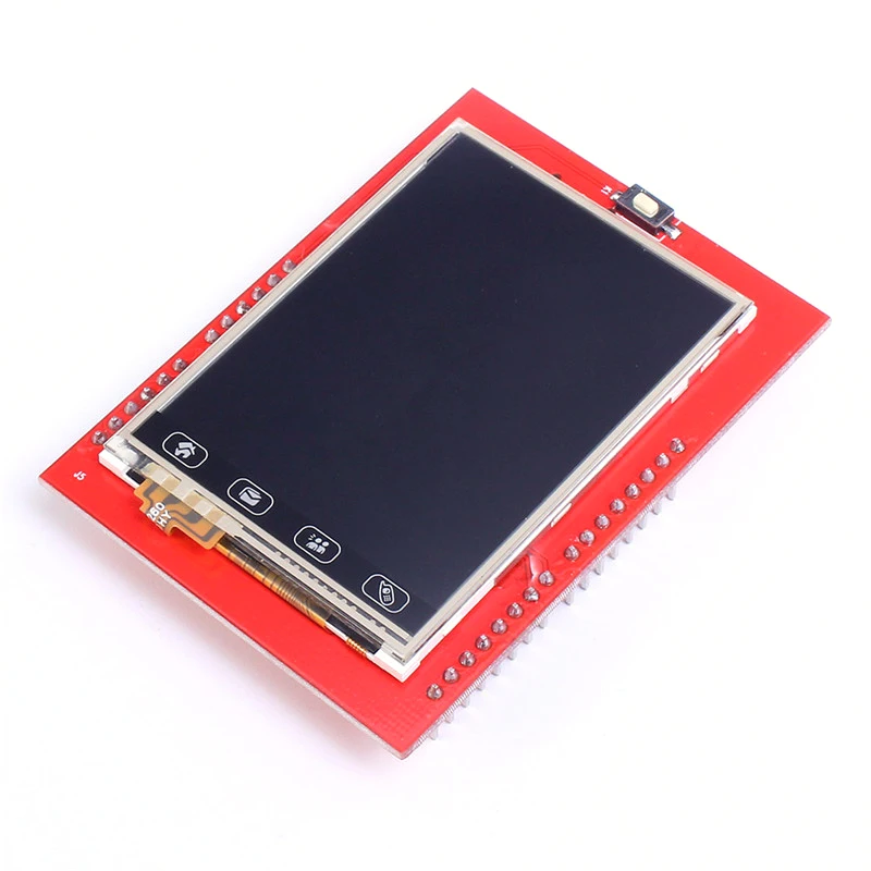 For Arduino UNO R3 Mega2560 TFT LCD Touch Screen Display 2.4 inch Shield LCD Module 18-bit 262,000 Different Shades Board