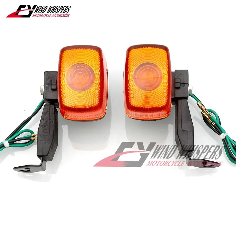 2XPCS Motorcycle Turn Signal Turning Light Blinker Lamp For Yamaha XT225 TTR250 KLX250 XR250 XT 225 TTR KLX XR 250