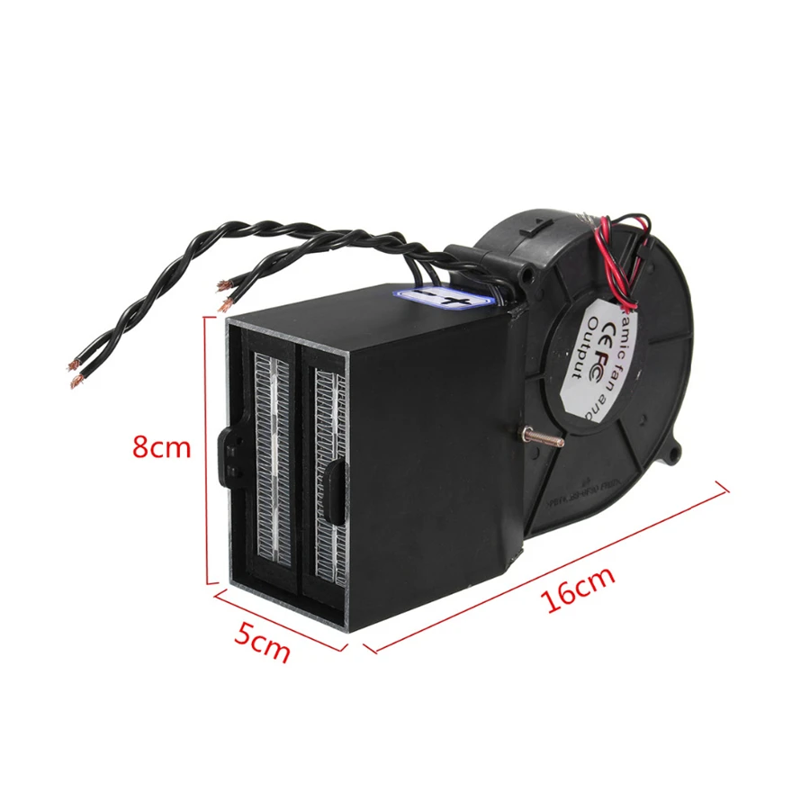 500W PTC Ceramic Car Heating Heater Hot Fan Defroster Demister DC 12V Winter Warm Heater Essential Goods for Automobiles