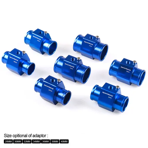 Imagen 2 del producto Dynoracing-medidor de temperatura del agua Led azul Digital, 52MM, 40-150 Celsius, con adaptador de Sensor de tubo de sellado de temperatura del agua 1/8NPT