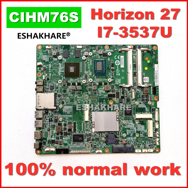 

Материнская плата W8S CIHM76S для Lenovo ideacesta Horizon 27, материнская плата 90002141, 90002138 блесток, GT620M 2G GPU 100%