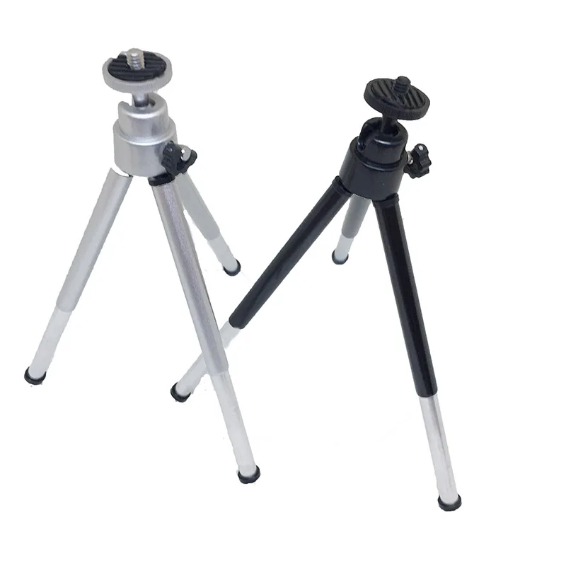 Foleto Mini Tripod Table Lightweight 1/4" Screw phone holder digtal camera DV mobile phone Tripod for iphone7 6 5 sumsang huawei
