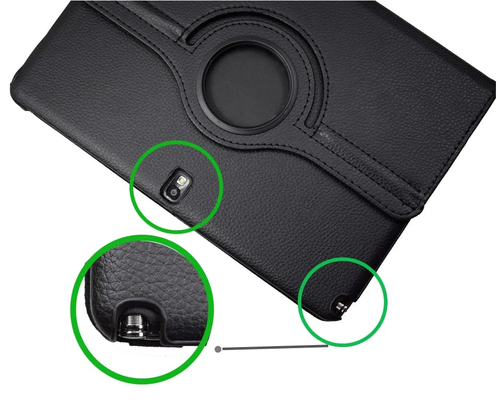 SM P600 P601 P605 Rotating 360 Book Cover Case For Samsung Galaxy Note 10.1 (2014 edition) Tab Pro 10.1 T520 T521 T525 Case