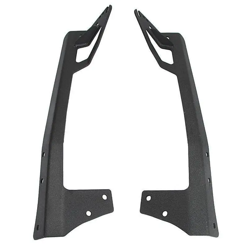 48 Inch 270W White Amber Single Row Led Light Bar With Upper Windshield Mounting Brackets For Jeep Wrangler JK 2007-2018 - Image 2