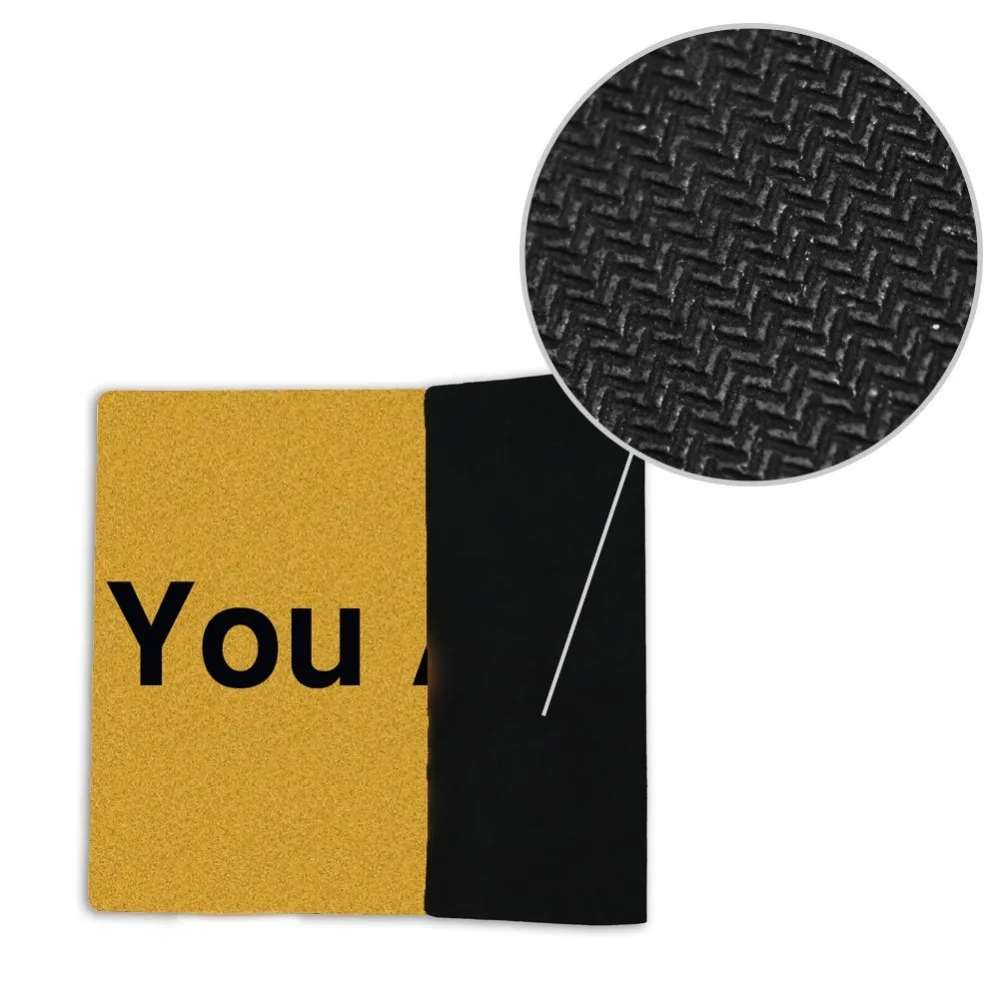 Caution Watch Your Step Doormat Outdoor Porch Patio Floor Christmas Decoration 2023 Holiday Rug Home Decor Bath Door Mat image 2