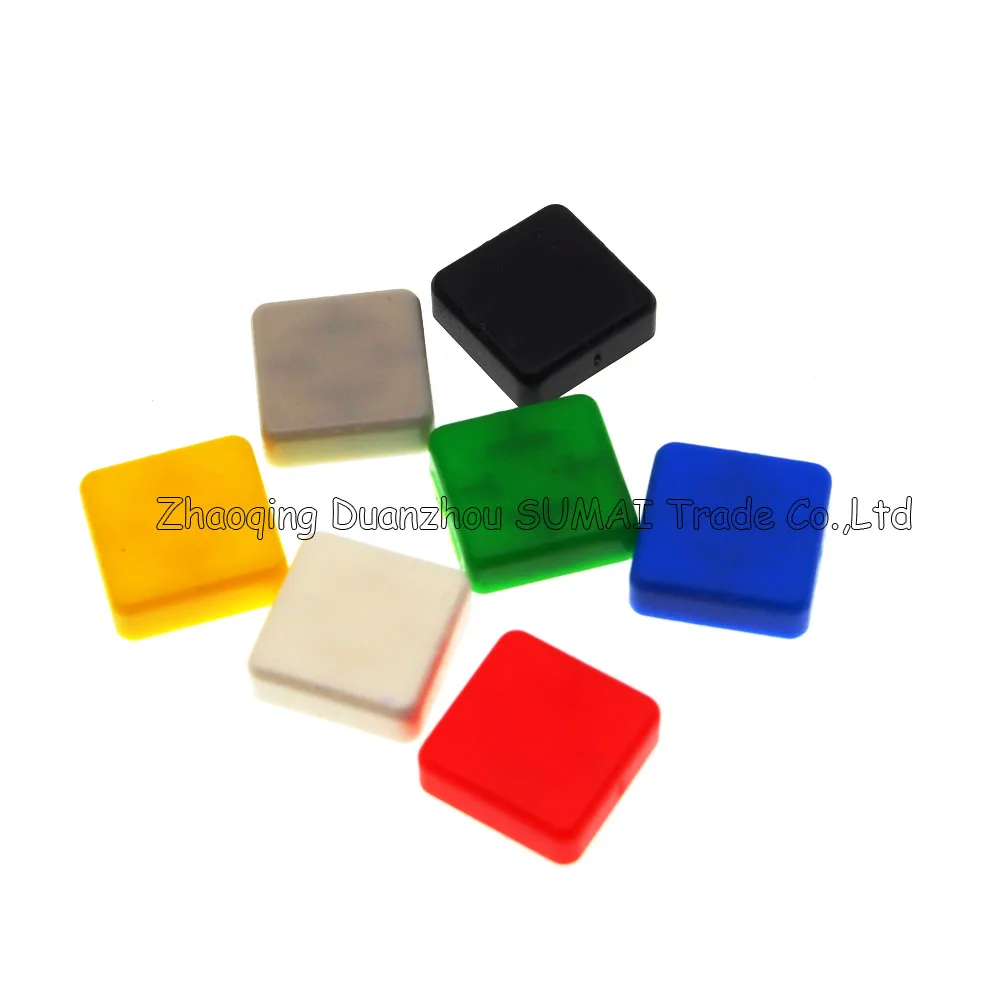 6 models choose or Mix Tactile Push Button Switch Cap,tact Switch button Cap for 12*12*7.3mm switch,multi/Mix Color,480 PCS