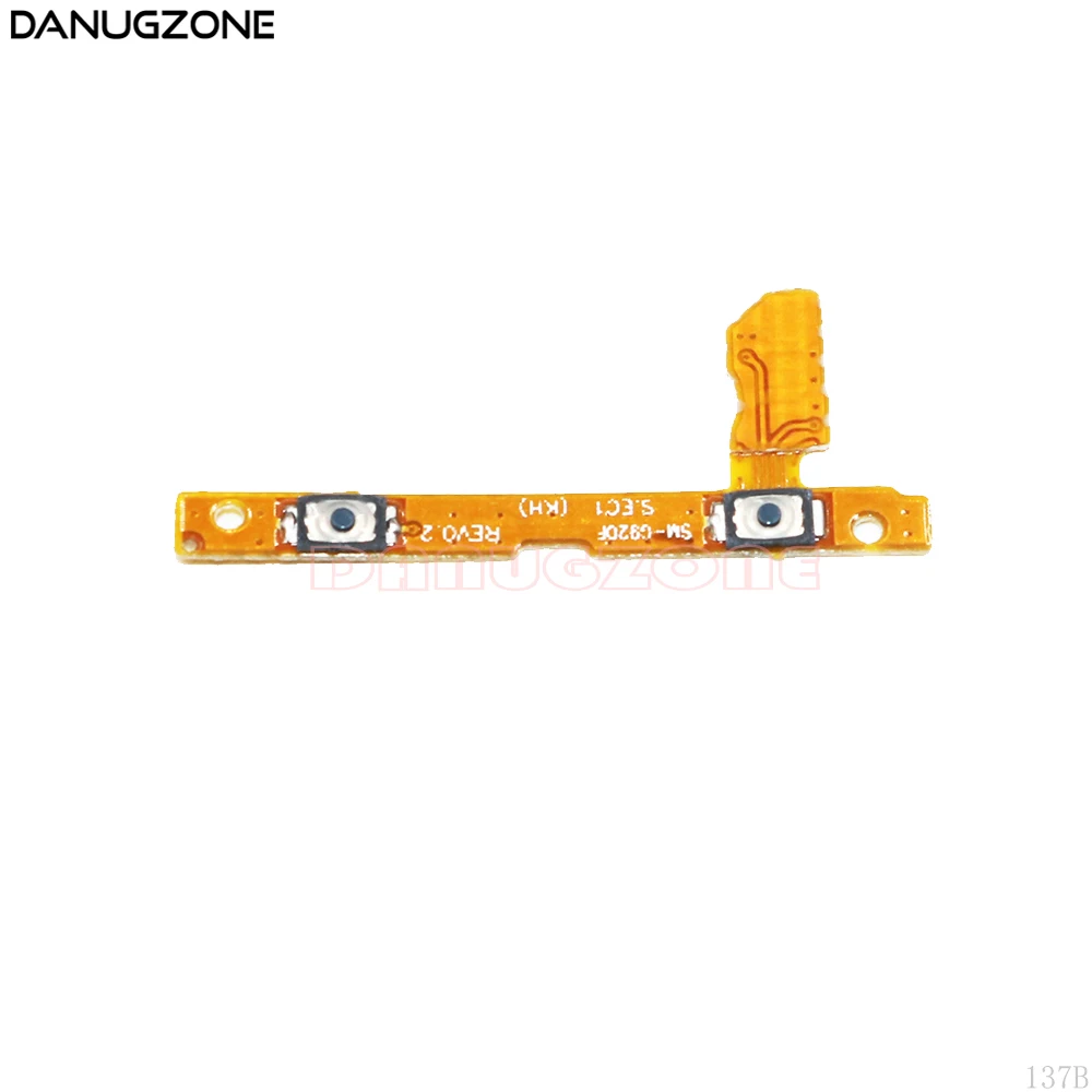 Volume Button Switch Mute On / Off Flex Cable For Samsung Galaxy S6 G920 G920F G9200 SM-G920F