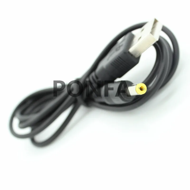 1M 3A Black DC Power Plug cable USB A To DC 4.0*1.7 4.0*1.7mm 4.0mm x 1.7mm 4.0x1.7mm Jack charge charging Cable 3FT